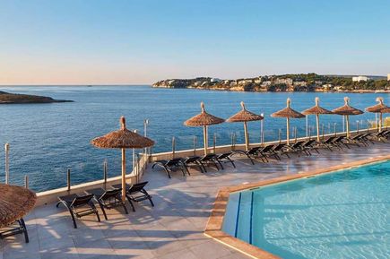 Universal Mallorca Travel Hotel Florida Magaluf by Universal Magaluf Pool Terrasse Adults only