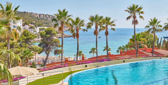 Universal Mallorca Travel Universal Aquamarin Beach Houses Sant Elm San Telmo Pool Meer