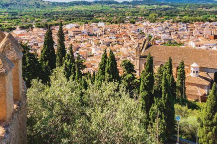 Dorf auf Mallorca