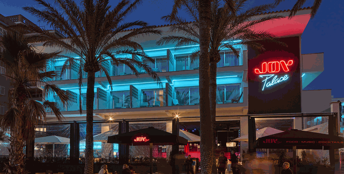 Universal Mallorca Travel Universal Hotel Neptuno Restaurant Club Joy Palace Playa de Palma Strandpromenade kulinarische Highlights exquisite Drinks gute Musik