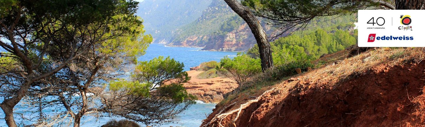 Wanderung Küsten Natur auf Mallorca Blick auf das Meer