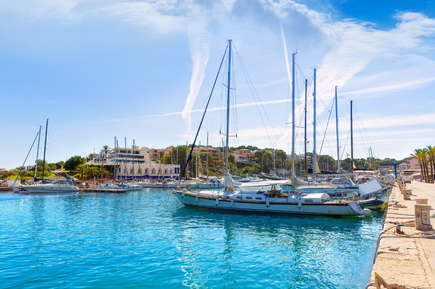 Hafen von Porto Cristo Mallorca