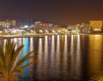 Magaluf bei Nacht