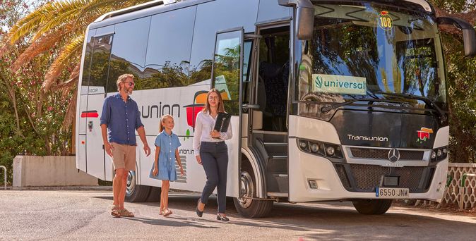 Universal Mallorca Travel Reiseleitung Transfer Bustransfer 