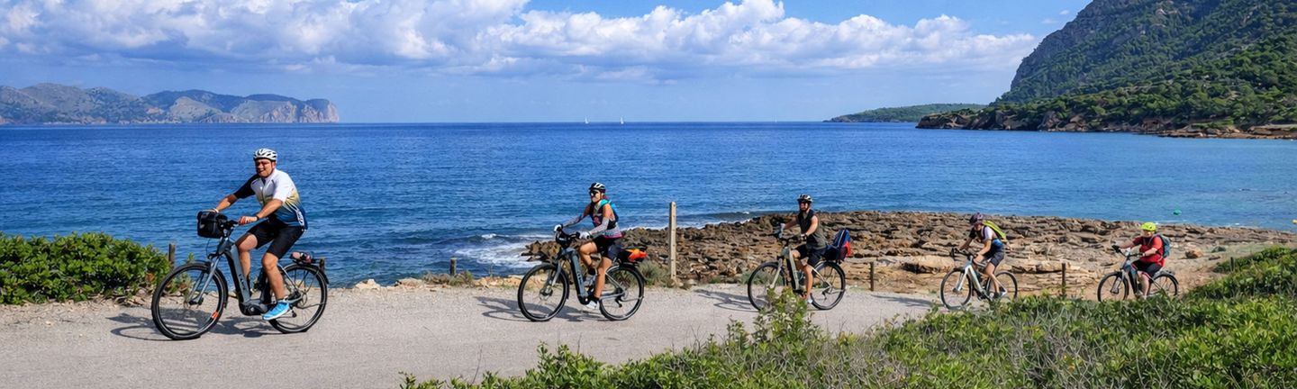 Universal Mallorca TravelE-Bike Reise Mallorca Schweizer Familie