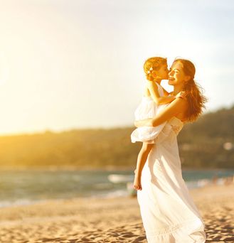 Universal Mallorca Ferien Mama und Kind Single Urlaub Strand
