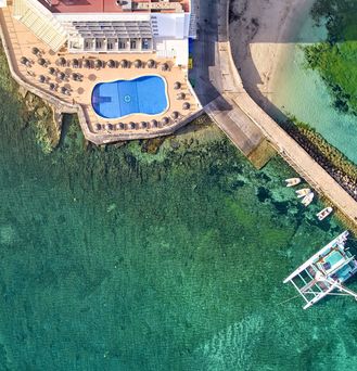 Universal Mallorca Travel Universal Hotel Marques Colonia Sant Jordi direkt am Meer