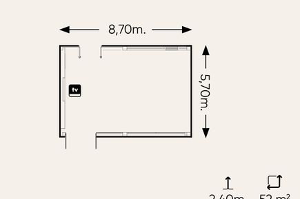 Plan Seminar- Tagungs- Meetingraum Faro im Universal Grand Leon & Spa