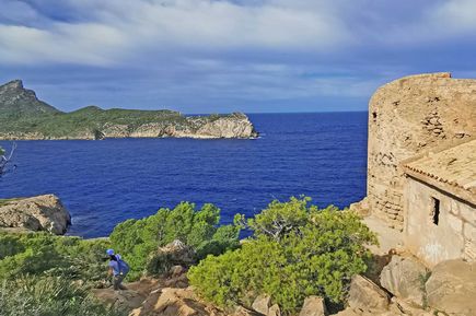 Kuestenwanderung zum Torre d'en Basset in Sant Elm Mallorca
