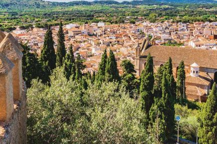 Dorf auf Mallorca