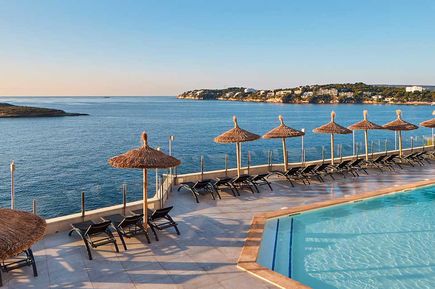 Universal Mallorca Travel Hotel Florida Magaluf by Universal Magaluf Pool Terrasse Adults only