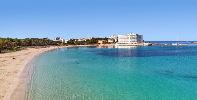 Universal Mallorca Ferien Universal Hotel Marques Colonia Sant Jordi Sandstrand Es Trenc Meer