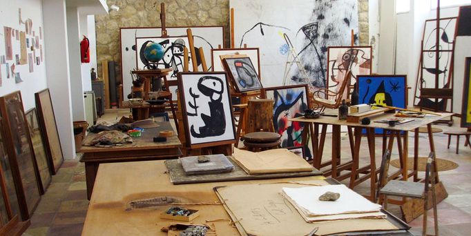 Universal Mallorca Ferien Atelier und Musuem Joan Miro Austellung Kunst