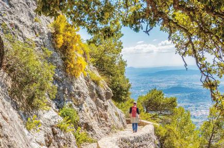 Wanden entlang der Küste Mallorca