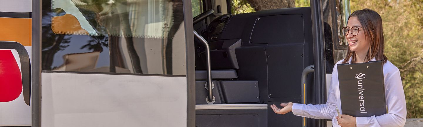 Universal Mallorca Travel Transfer Bus Reiseleitung Hoteltransfer Flughafentransfer