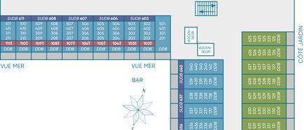 Universal Hotel Romantica Colonia Sant Jordi Familien und Sporthotel direkt am Meer Zimmerplan