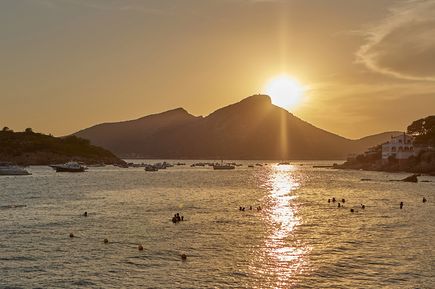 Sonnenuntergänge in Sant Elm Universal Hotel Aquamarin