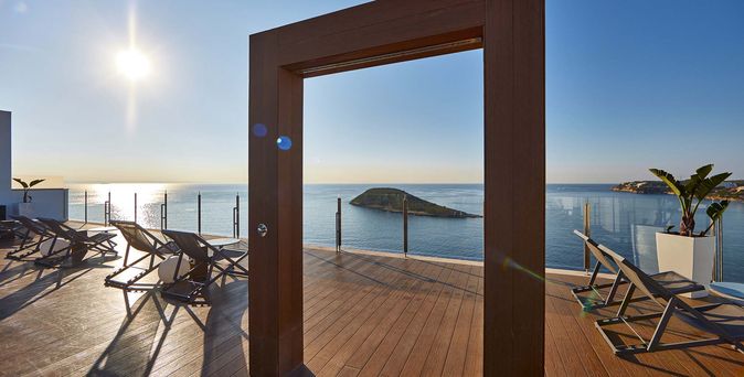 Universal Mallorca Travel Hotel Florida Magaluf by Universal Rooftopbar