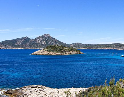 Universal Mallorca Travel Sant Elm Insel Dragonera Meer Himmel