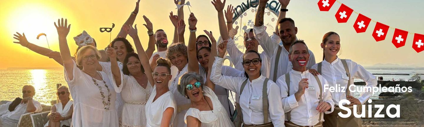 Universal Mallorca Travel Happy Birthday Schweiz 1. August Schweizer Nationalfeiertag